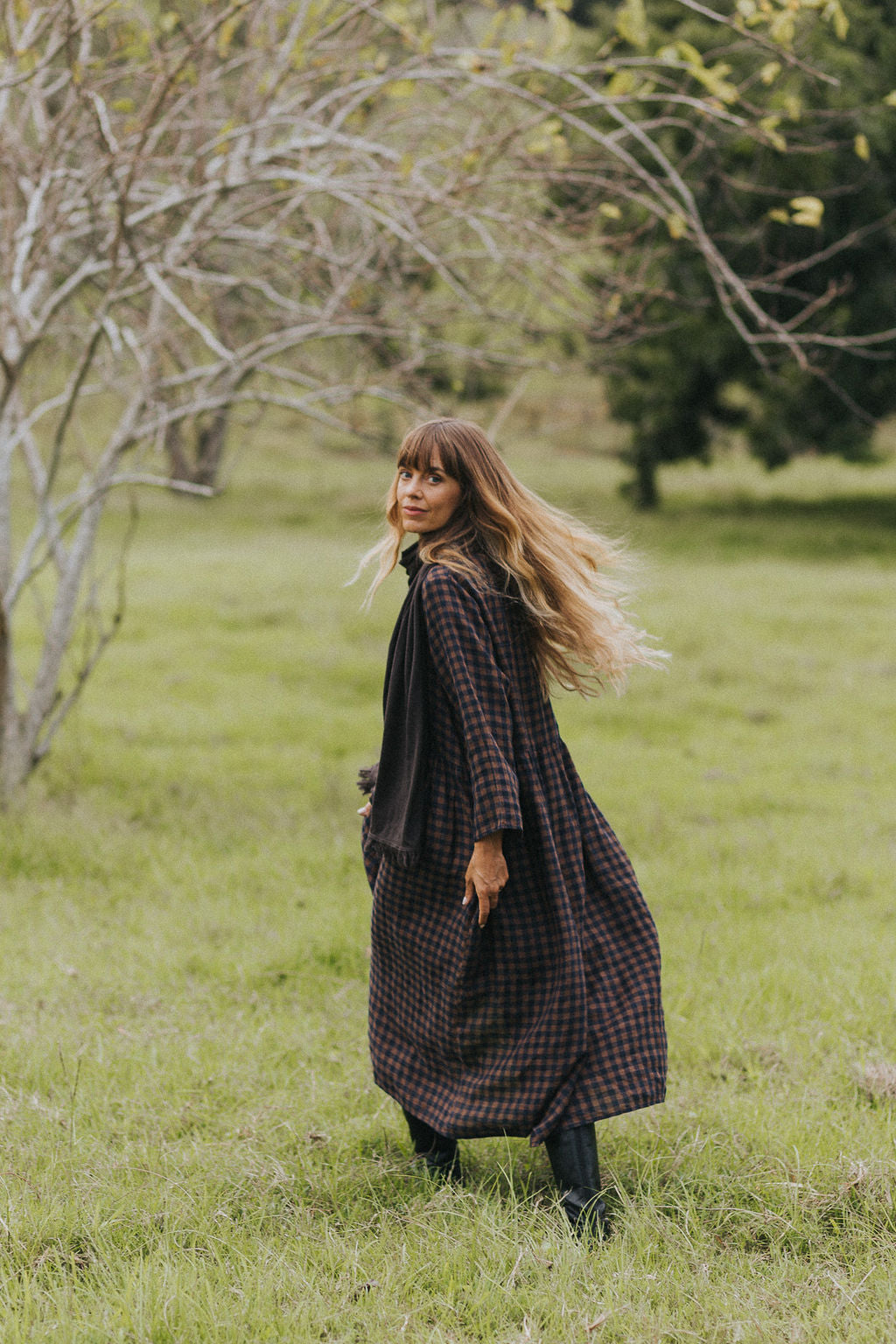 french linen dresses australia Montaigne - Sartene - French Linen Dress