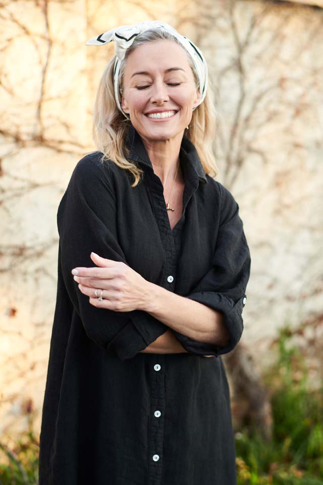 Linen Shirt Dress Echora